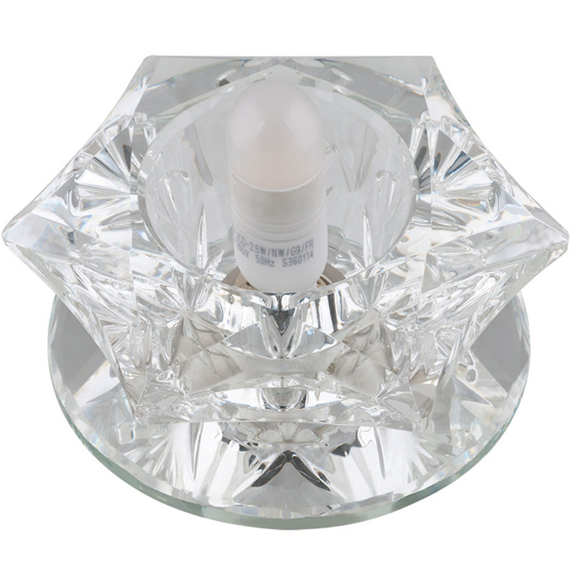 Встраиваемый светильник Fametto DLS-F109 G9 GLASSY/CLEAR 10122 Встраиваемый светильник Fametto DLS-F109 G9 GLASSY/CLEAR 10122