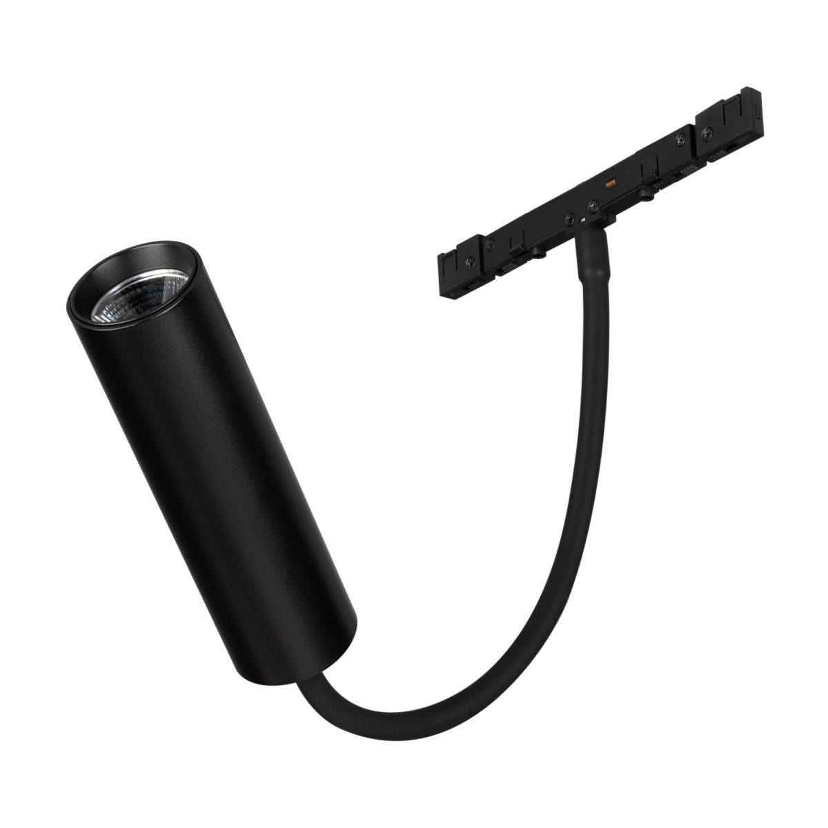 Трековый магнитный светильник Arlight MAG-MICROCOSM-SPOT-FLEX-R26-5W Day4000 (BK, 24 deg, 24V) (IP20 Металл) 051785