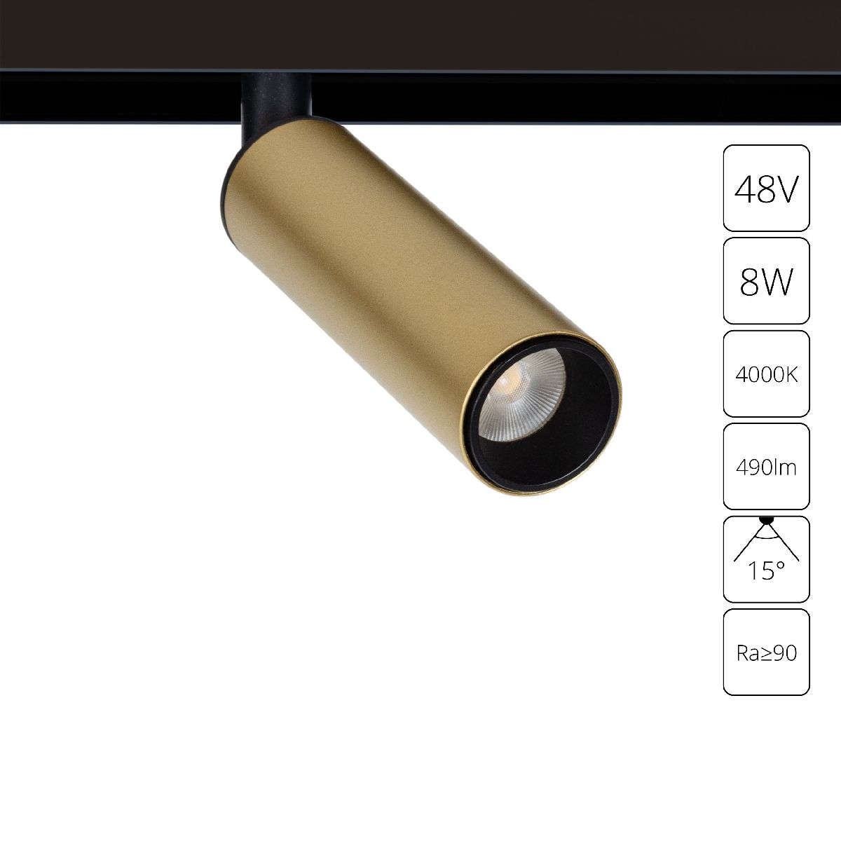 Трековый магнитный светильник Arte Lamp Linea A4660PL-1SG Трековый магнитный светильник Arte Lamp Linea A4660PL-1SG