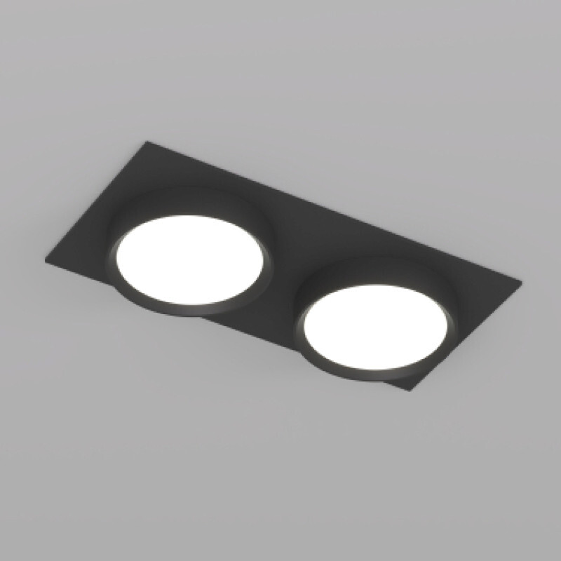 Встраиваемый светильник Denkirs Flat DK2092-BK Встраиваемый светильник Denkirs Flat DK2092-BK