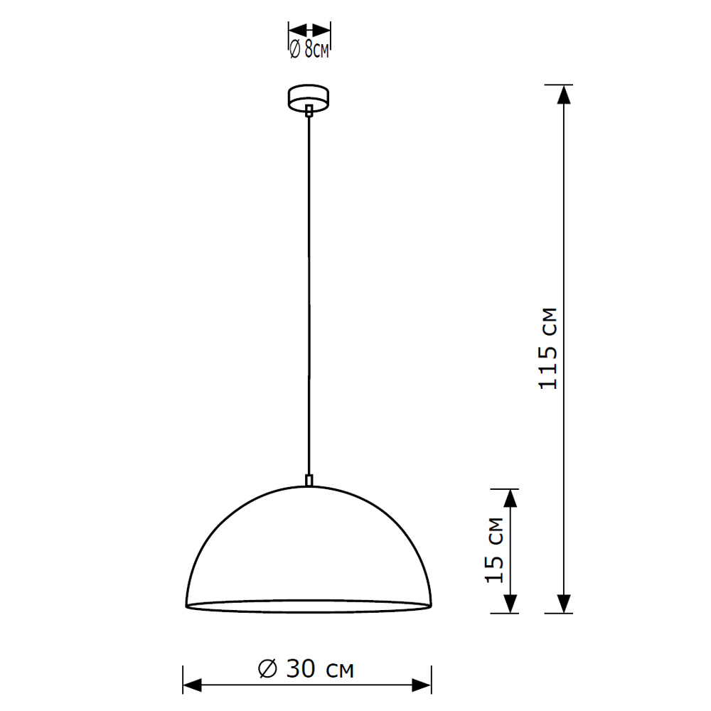 Подвесной светильник LightHall Amber 30 LH032022
