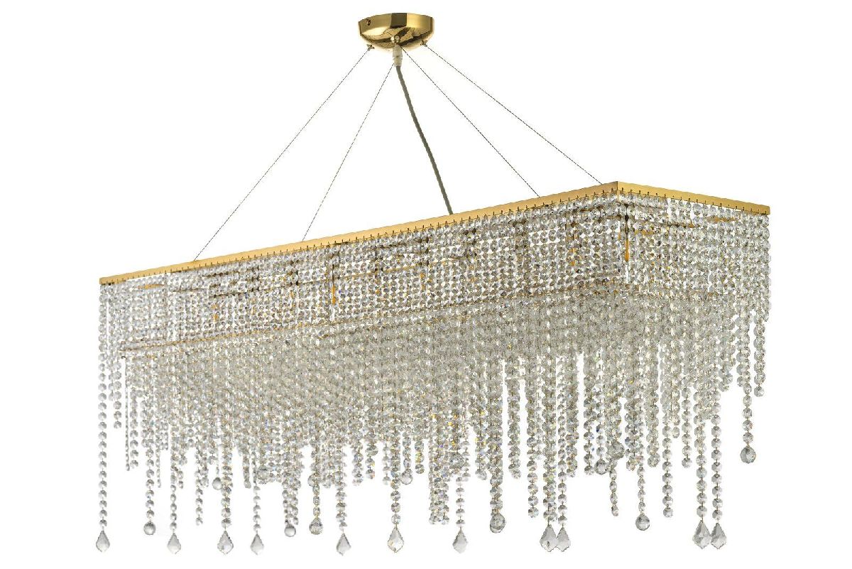 Подвесная люстра Arti Lampadari Milano E 1.5.120X30.105 G Подвесная люстра Arti Lampadari Milano E 1.5.120X30.105 G