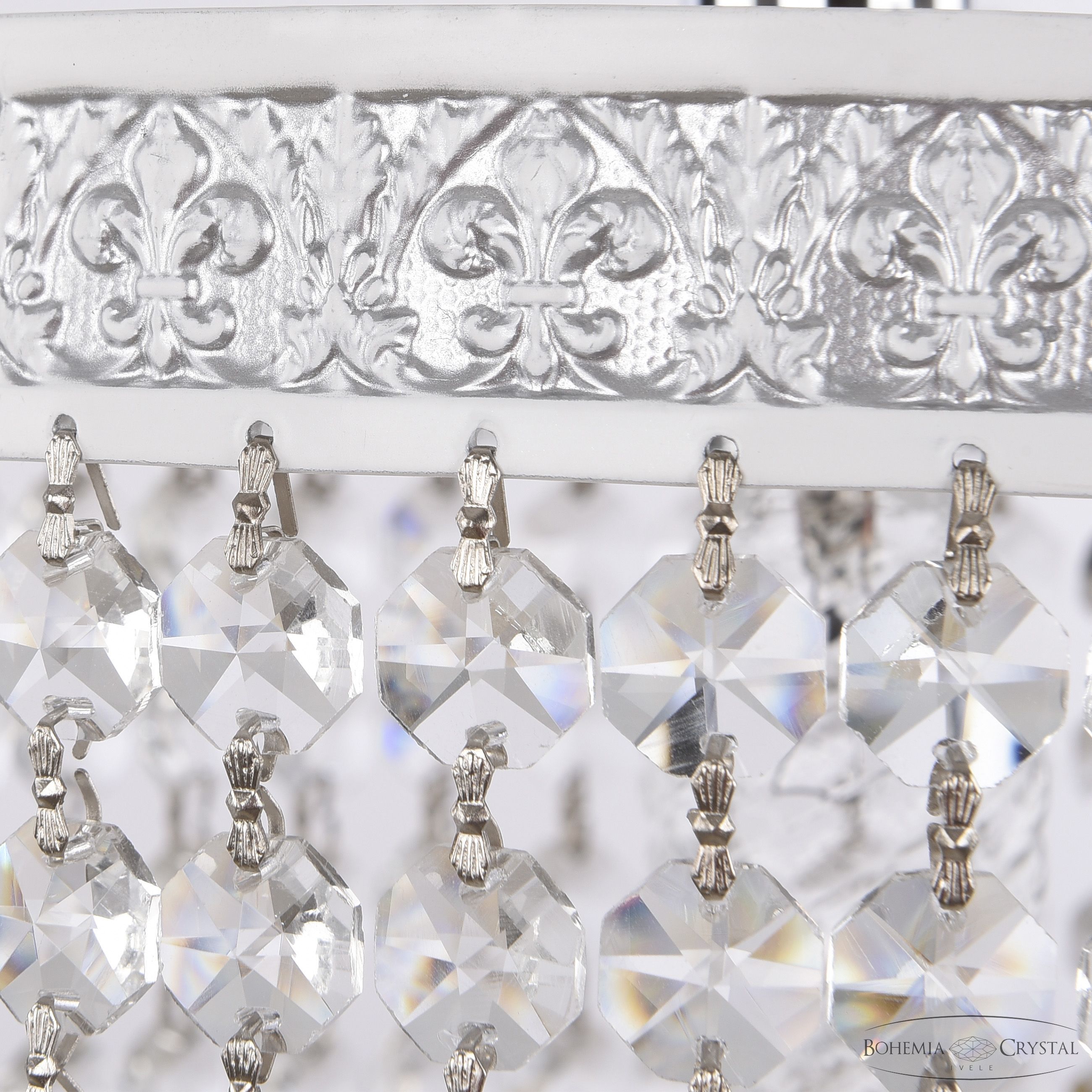 Подвесной светильник Bohemia Ivele Crystal AL19201/20FL WMN Leafs