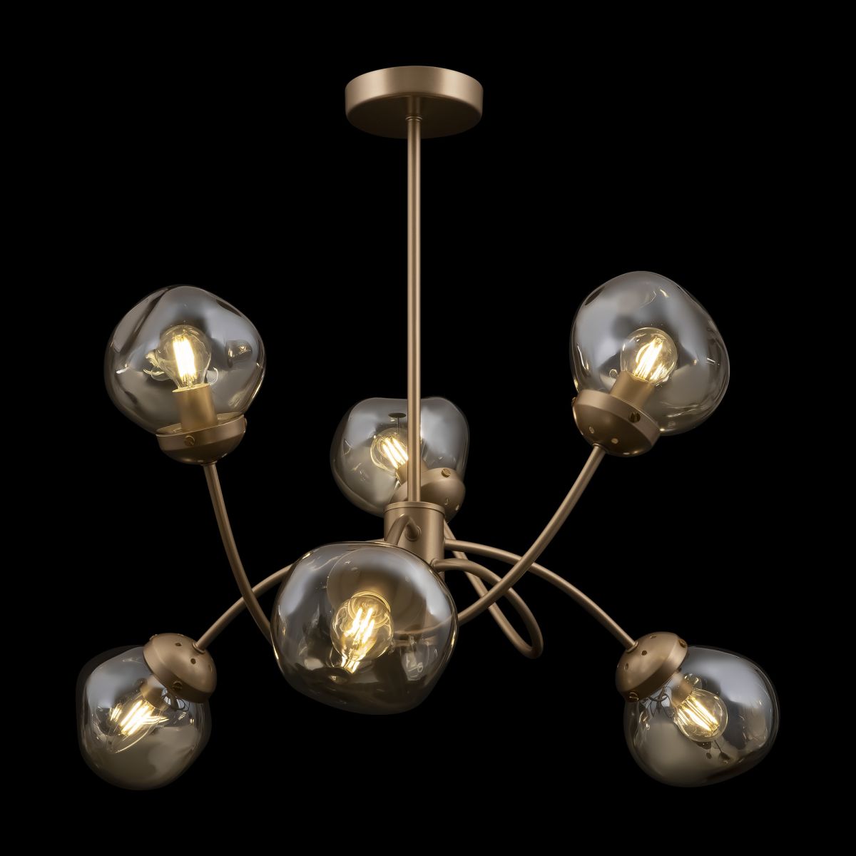 Люстра на штанге Freya Volani FR8017PL-06MG