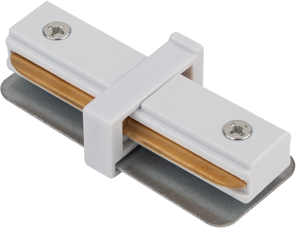 Коннектор прямой для однофазного шинопровода ЭРА TR-1PA-IC-WH Б0054463 Коннектор прямой для однофазного шинопровода ЭРА TR-1PA-IC-WH Б0054463