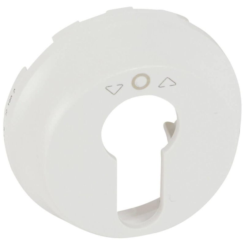 Лицевая панель Legrand Celiane выключателя с ключом 3-позиционный белая 068157