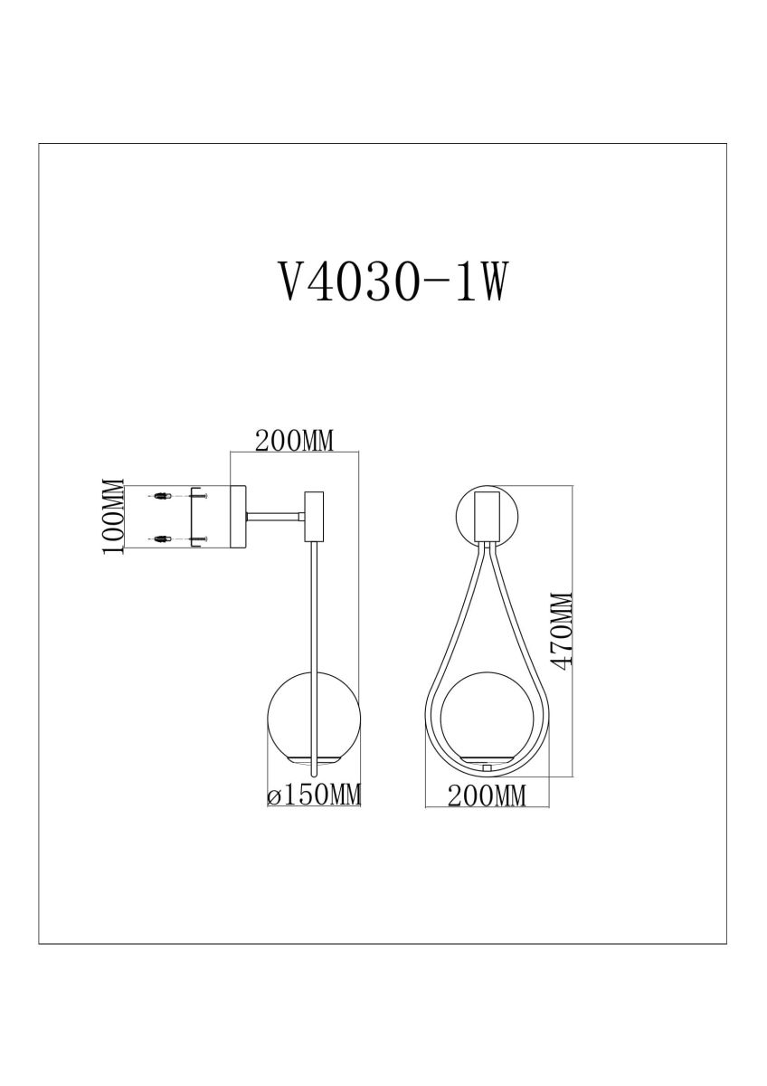 Бра Moderli Barocco V11573-1W Бра Moderli Barocco V11573-1W