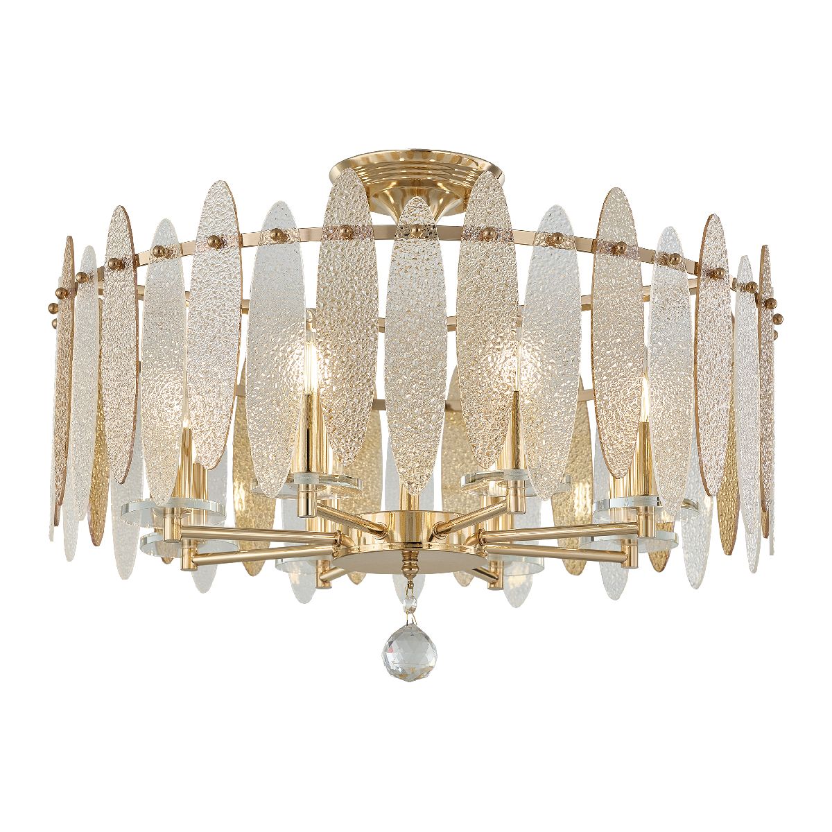 Потолочная люстра Arte Milano Sorrento 373309/8/80/570 GD Потолочная люстра Arte Milano Sorrento 373309/8/80/570 GD