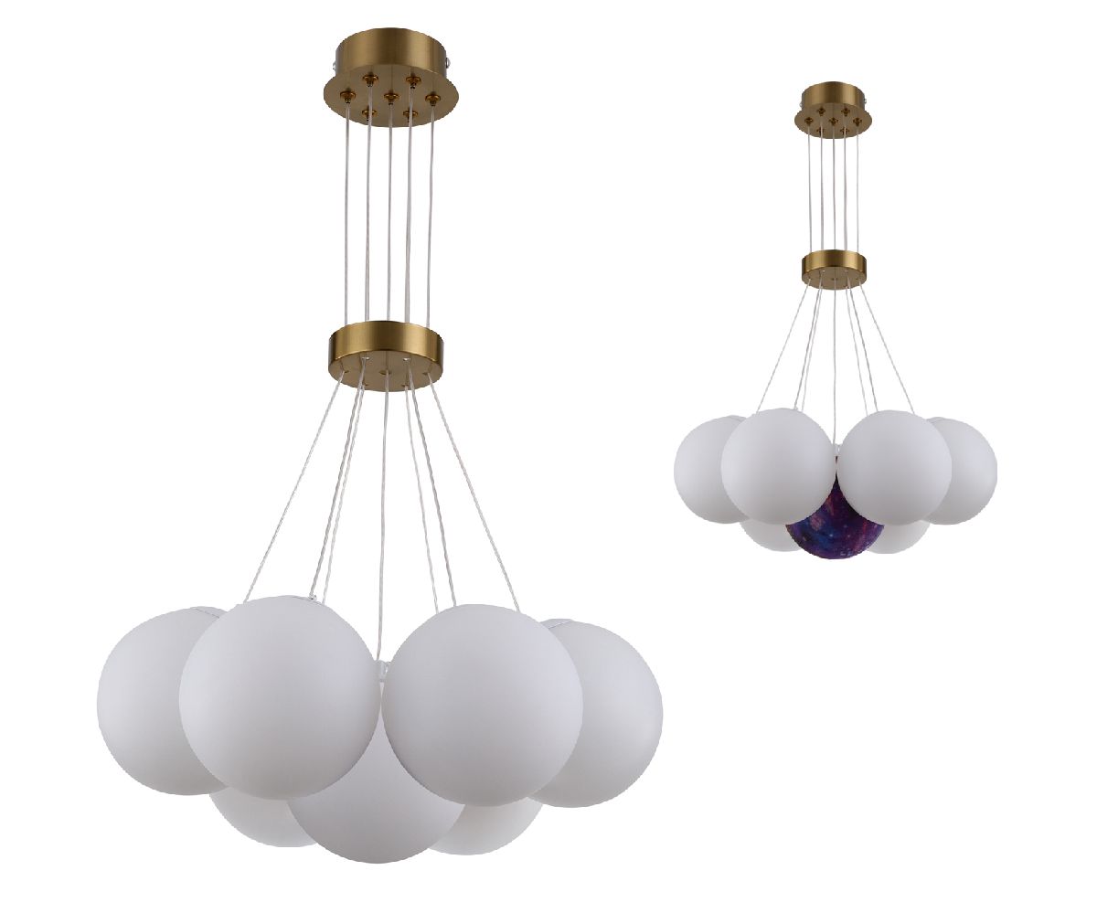Подвесная люстра Kink Light Алди 08475-7,20 Подвесная люстра Kink Light Алди 08475-7,20