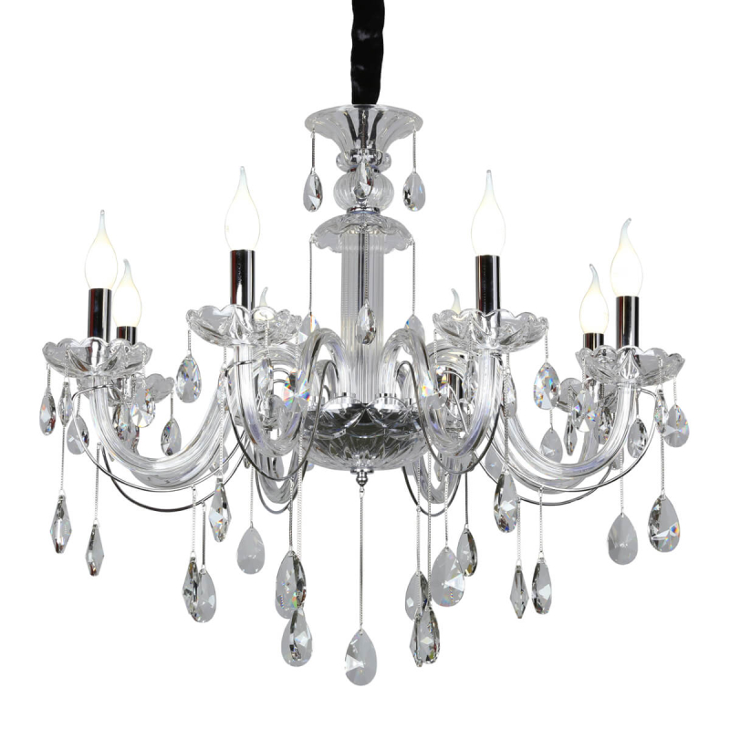 Подвесная люстра Omnilux Valledoria OML-70203-08 Подвесная люстра Omnilux Valledoria OML-70203-08