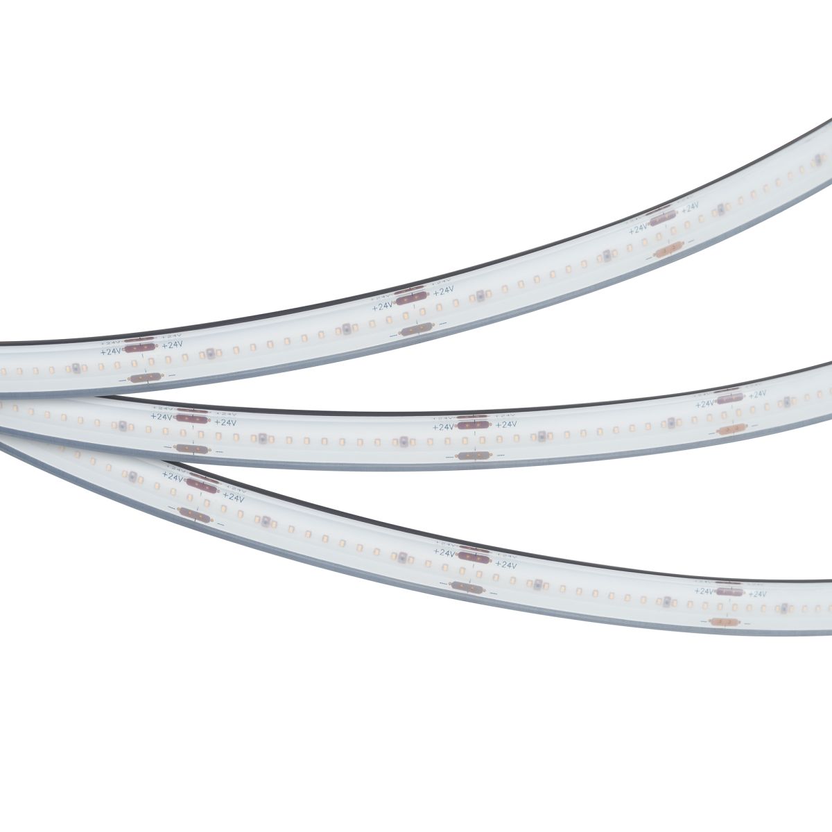 Светодиодная лента Arlight герметичная CSP-PFS-X320-10mm 24V Warm2400 (10 W/m, IP68, TWP100, 5m) 060277