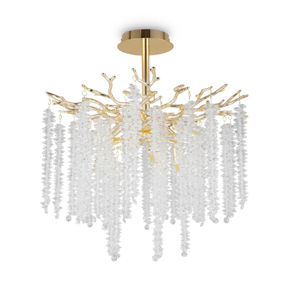 Люстра на штанге Freya Mineral FR1010CL-06G