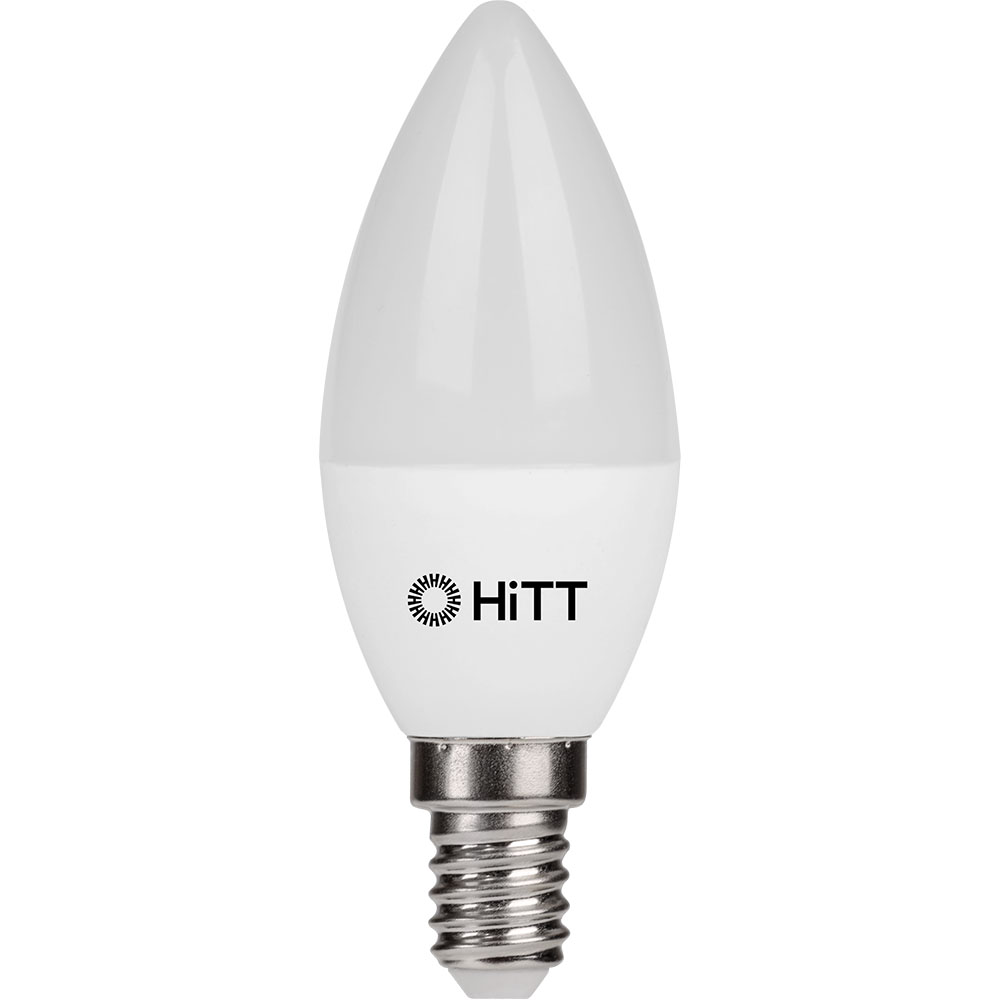 Светодиодная лампа HiTT HiTT-PL-C35-15-230-E14-4000 7010029