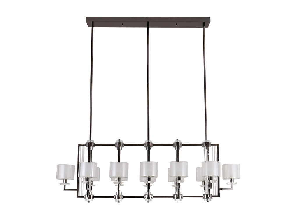 Подвесная люстра Newport 4400 4408+4/S black glossy М0068547 Подвесная люстра Newport 4400 4408+4/S black glossy М0068547