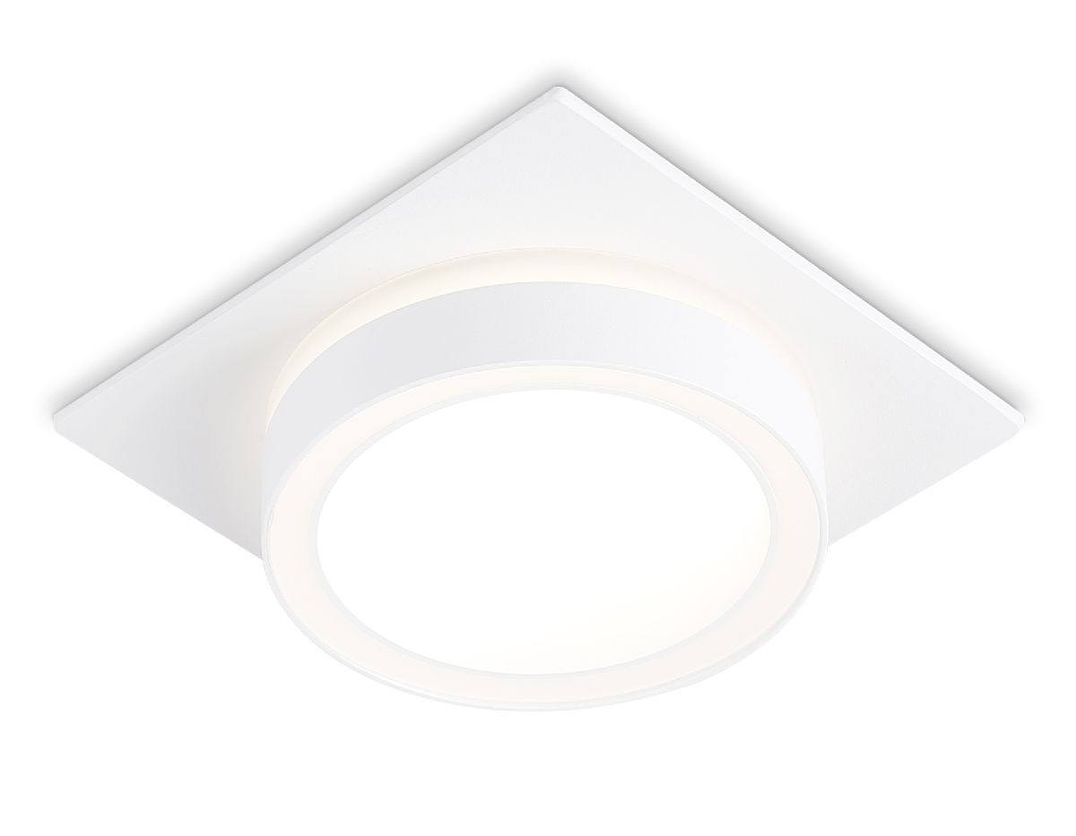 Встраиваемый светильник Ambrella Light GX53 Acrylic Tech Techno Spot TN52421 Встраиваемый светильник Ambrella Light GX53 Acrylic Tech Techno Spot TN52421