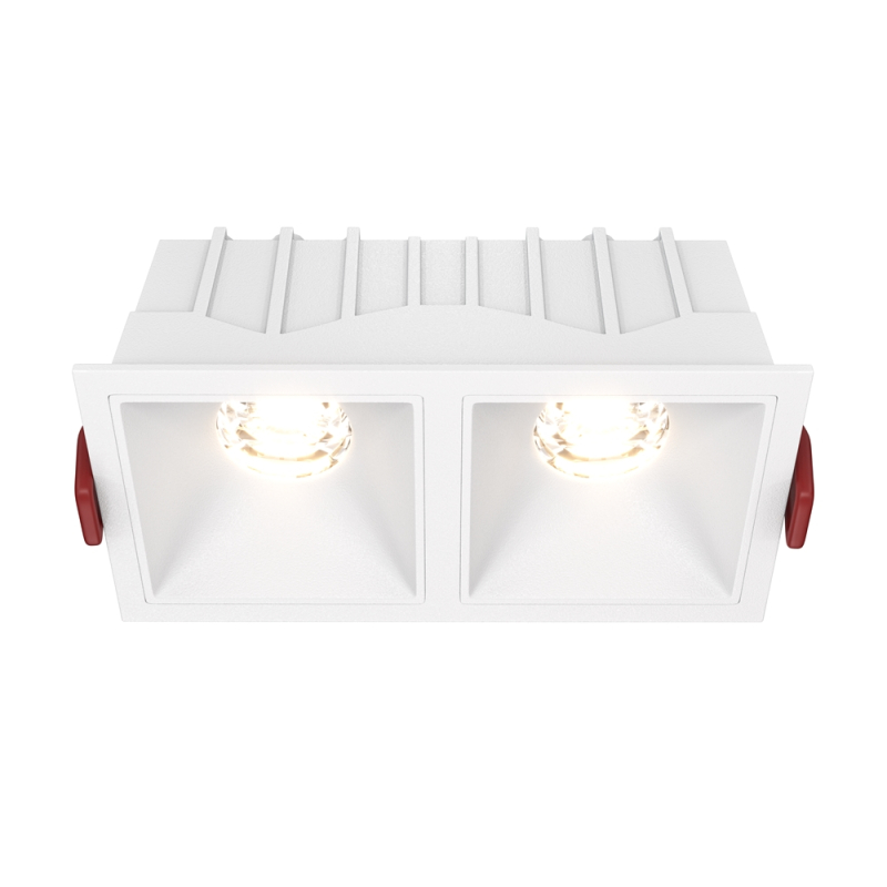 Встраиваемый светильник Maytoni Technical Alfa LED DL043-02-10W3K-D-SQ-W Встраиваемый светильник Maytoni Technical Alfa LED DL043-02-10W3K-D-SQ-W