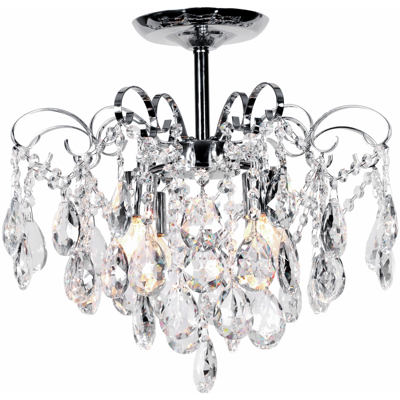 Люстра на штанге Escada Crown 1113/4PL Chrome Люстра на штанге Escada Crown 1113/4PL Chrome