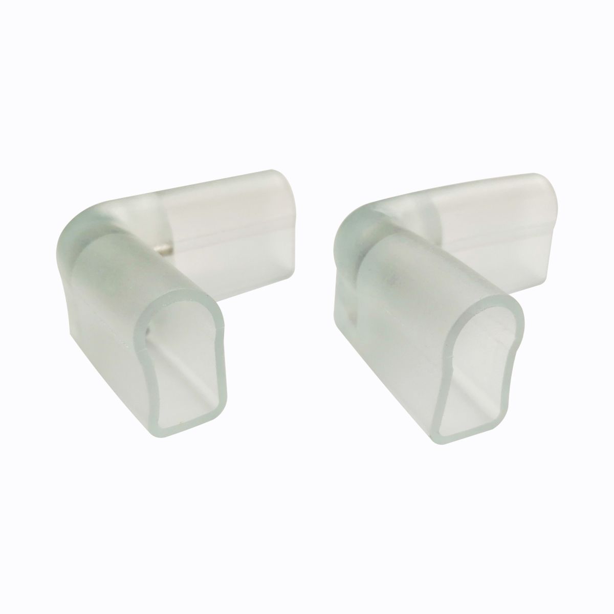 Комплект коннекторов для прямого соединения одностороннего светодиодного неона мини 2шт Apeyron 09-130-3