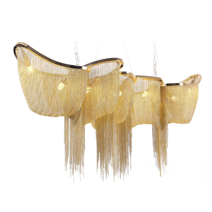 Подвесная люстра DeLight Collection Stream AC3029-16 gold Подвесная люстра DeLight Collection Stream AC3029-16 gold