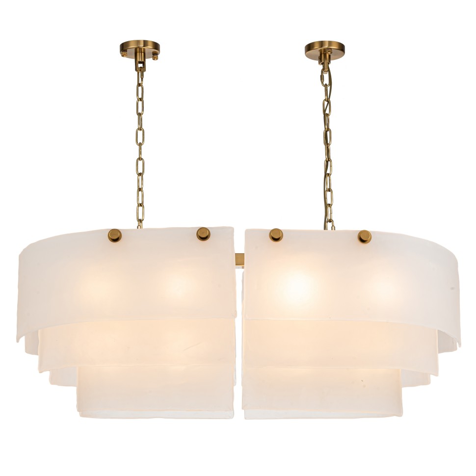 Подвесная люстра Belfast Erskine 22352-1000-12 GL MT Подвесная люстра Belfast Erskine 22352-1000-12 GL MT