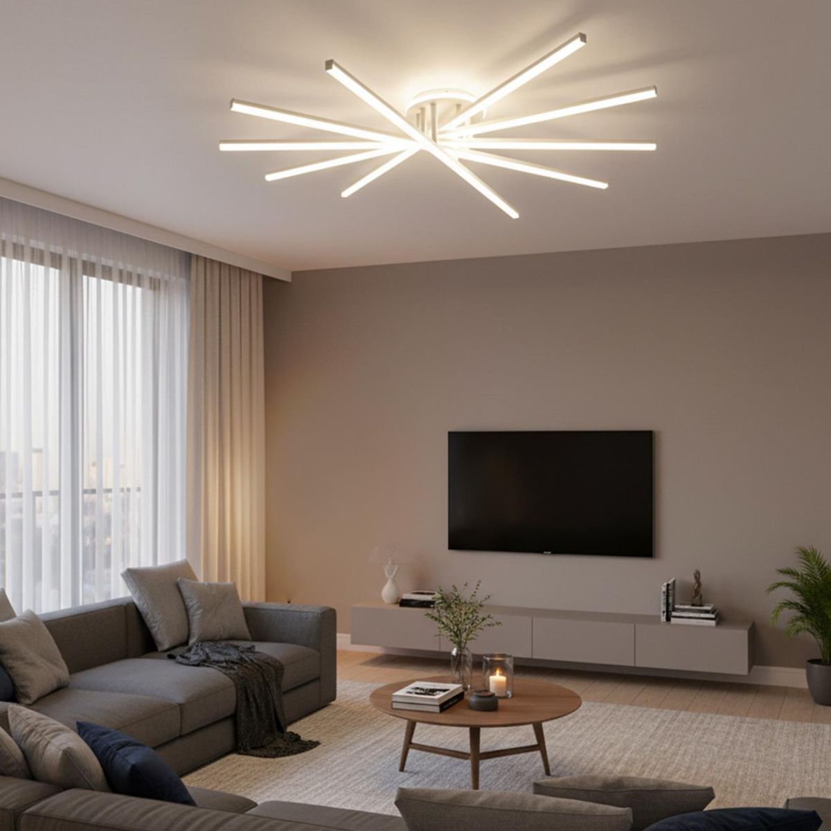 Потолочная люстра Citilux Trent CL203650