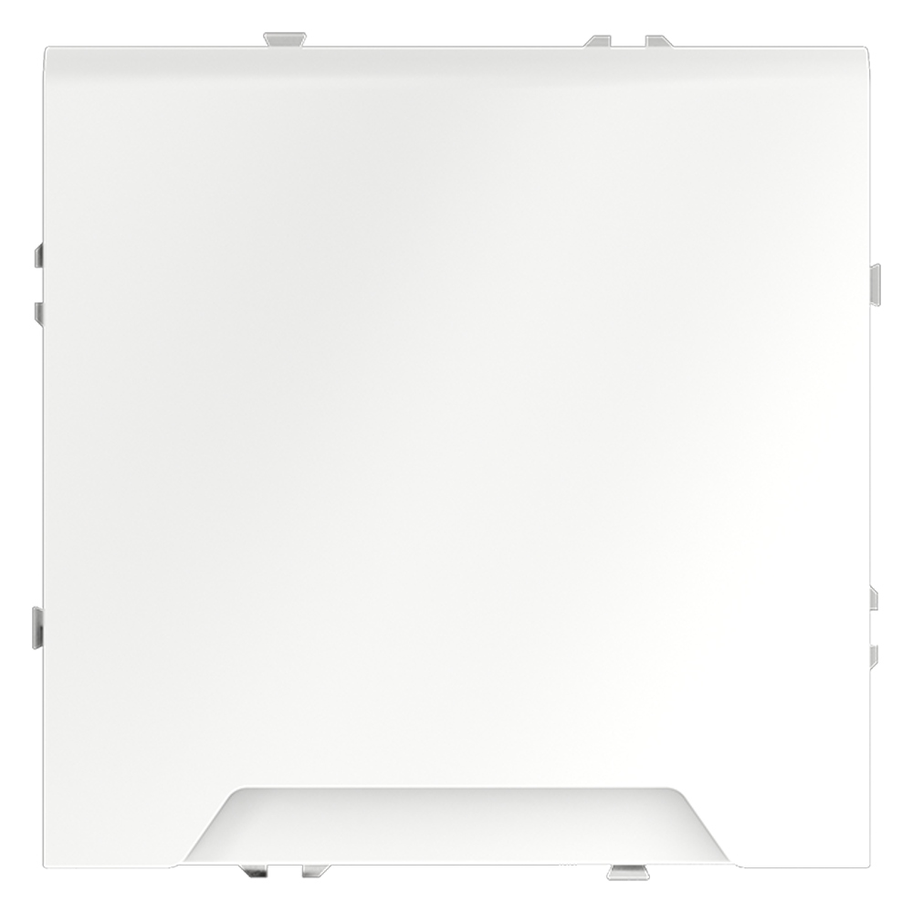 Розетка с защитными шторками и крышкой Voltum S70 VLS040302 (белый матовый)