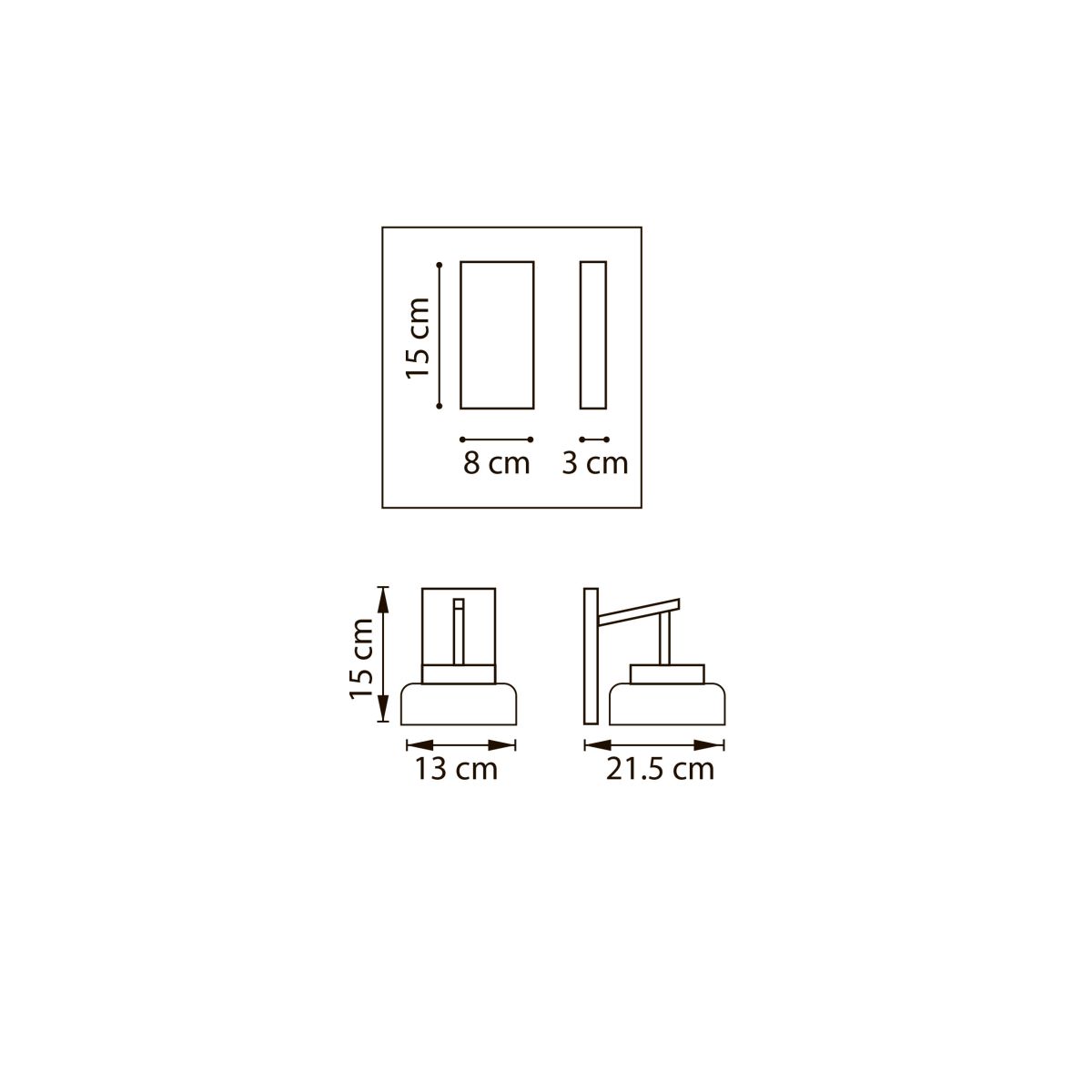 Бра Lightstar Fico II 740627