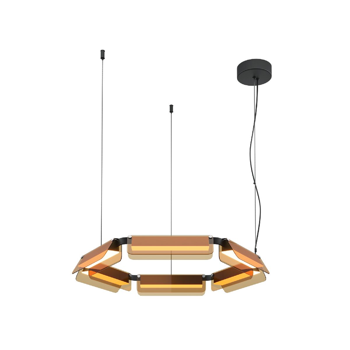 Подвесная люстра Maytoni Flat MOD296PL-L40BC3K Подвесная люстра Maytoni Flat MOD296PL-L40BC3K