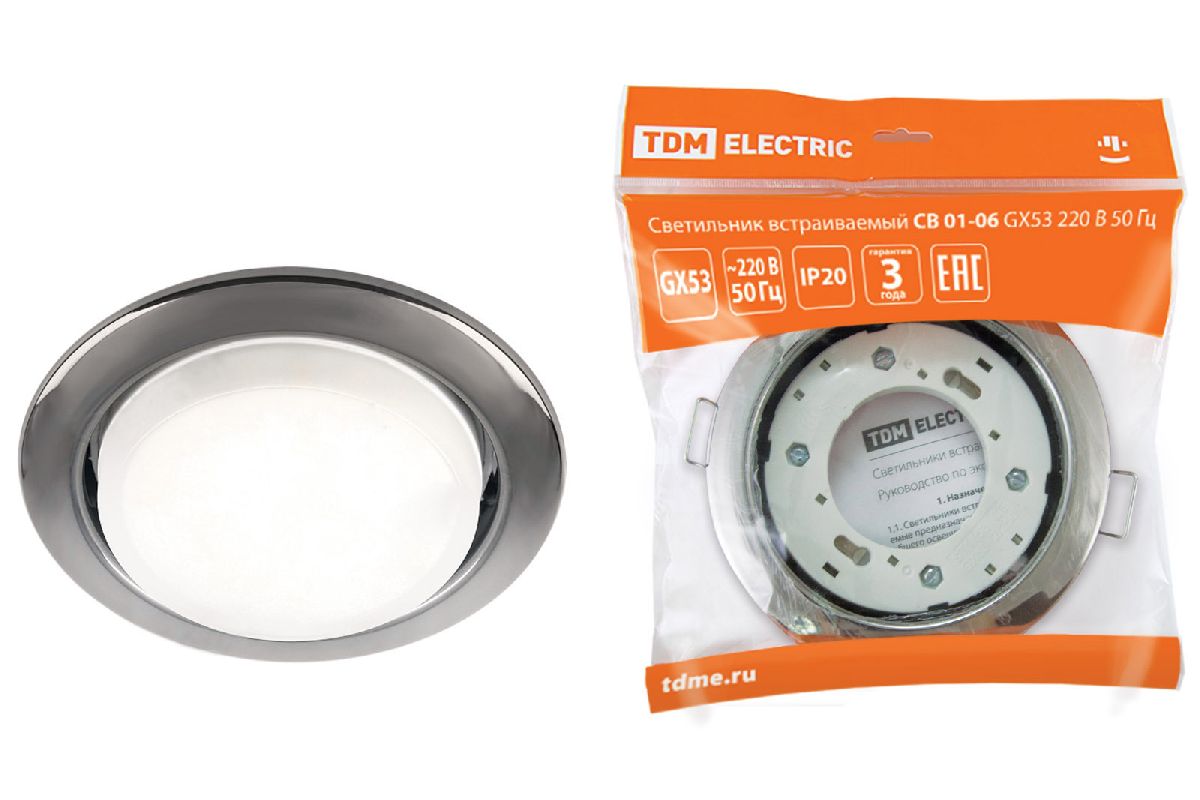 Встраиваемый светильник TDM Electric СВ 01-06 SQ0359-0061 Встраиваемый светильник TDM Electric СВ 01-06 SQ0359-0061