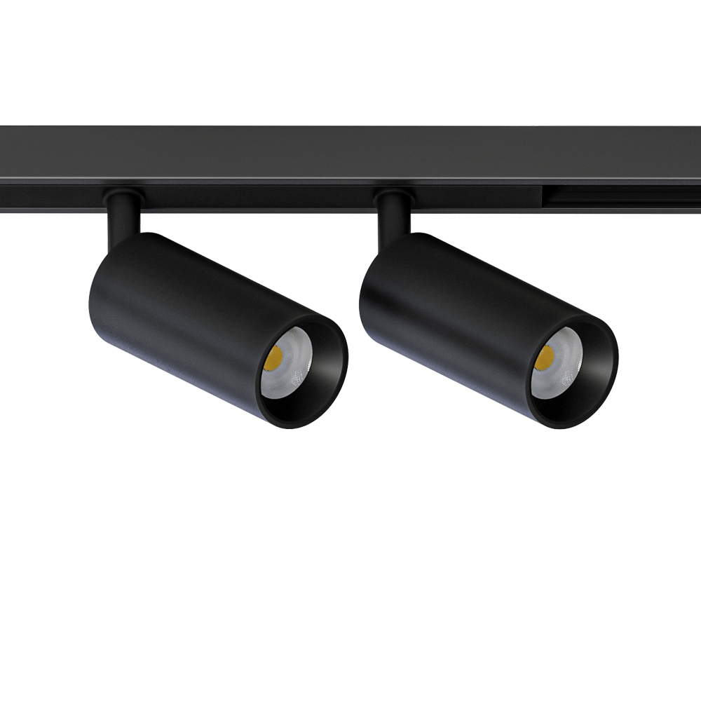 Трековый магнитный светильник Arte Lamp Optima A7280PL-2BK