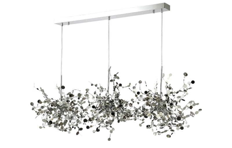 Подвесной светильник Crystal Lux GARDEN SP3х3 L1200 CHROME Подвесной светильник Crystal Lux GARDEN SP3х3 L1200 CHROME