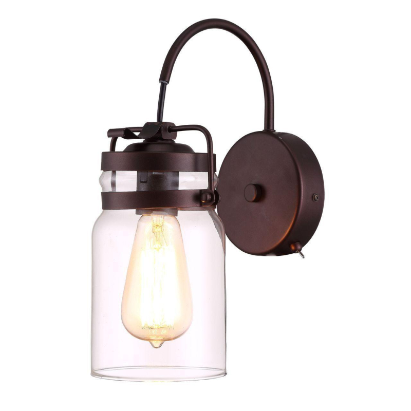 Бра Arte Lamp Bene A9179AP-1CK Бра Arte Lamp Bene A9179AP-1CK
