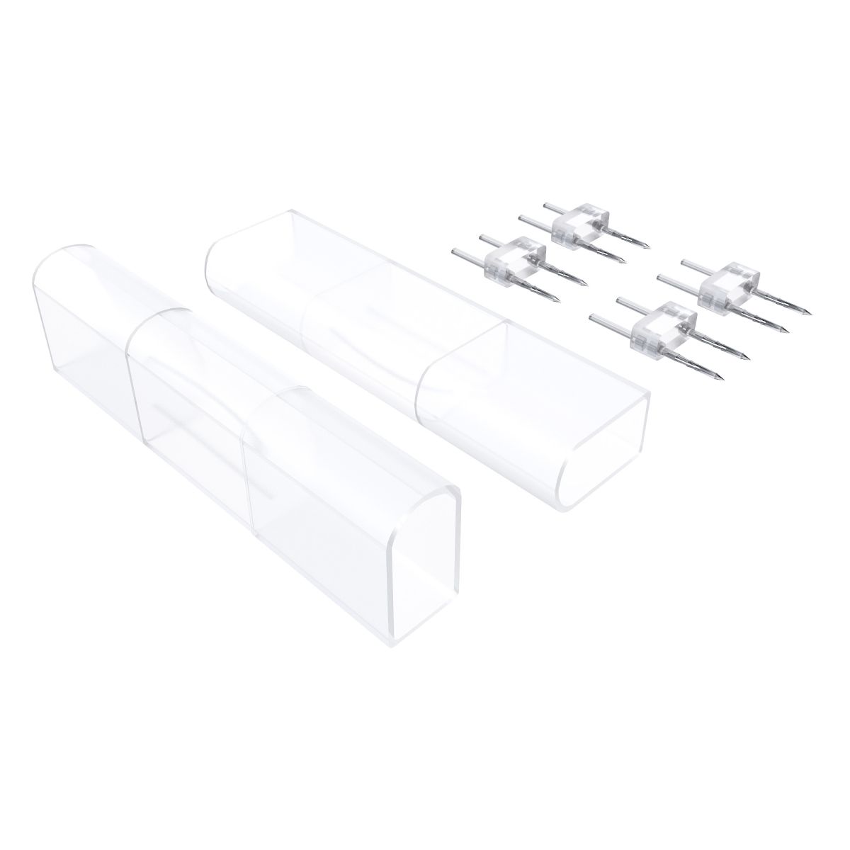 Комплект коннекторов для прямого соединения неона мини 2шт Apeyron 09-92-2