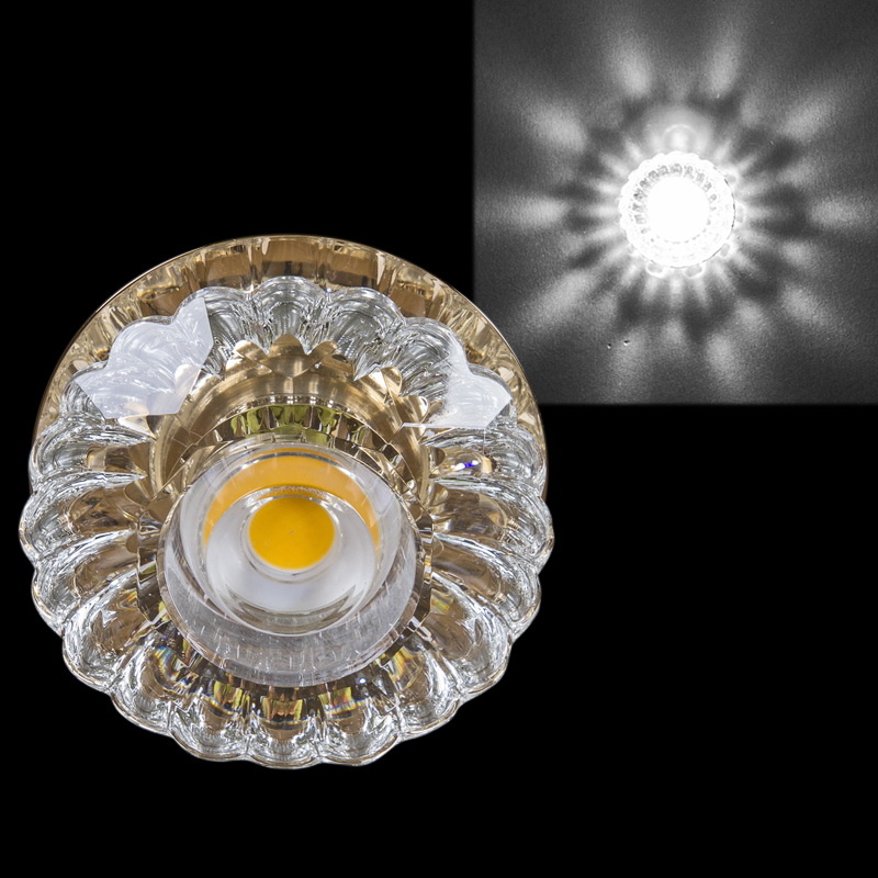 Встраиваемый светильник Reluce 09097-9.0-001T LED COB10W GD Встраиваемый светильник Reluce 09097-9.0-001T LED COB10W GD