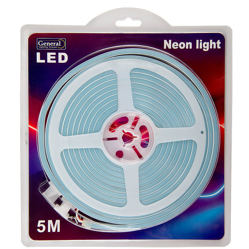 Гибкий неон General GLS-2835-120-9.6-12-NL-IP67-IB 512711
