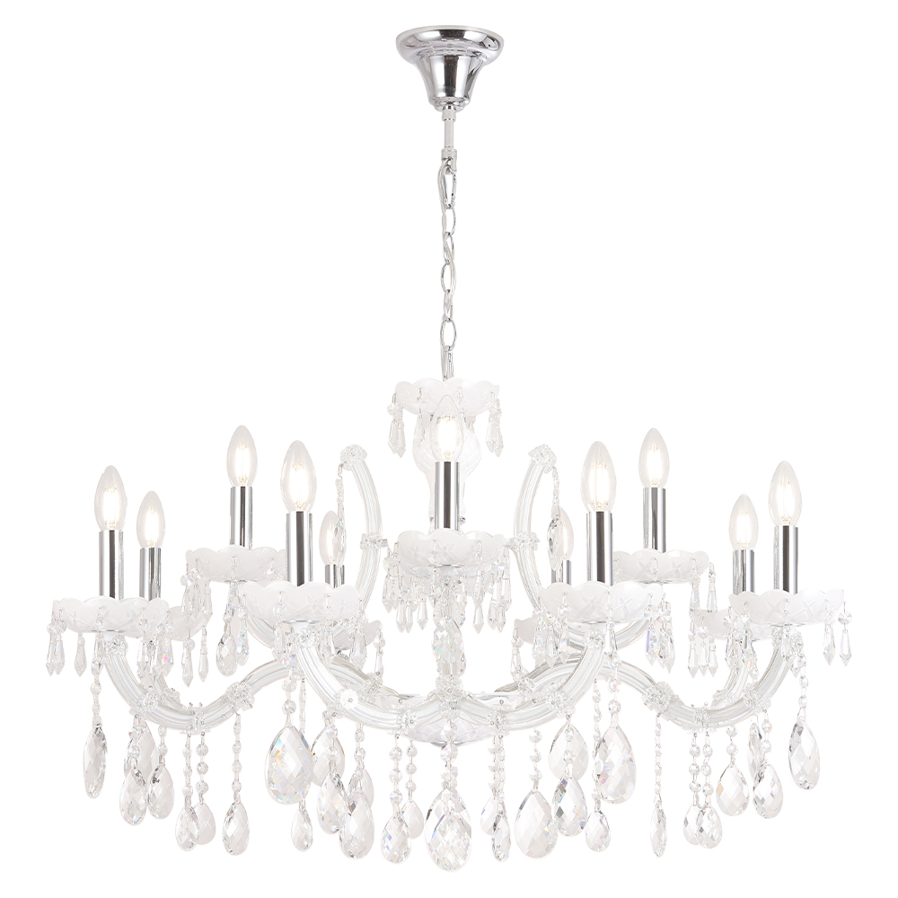 Подвесная люстра Crystal Lux BLANCA re SP12 Подвесная люстра Crystal Lux BLANCA re SP12