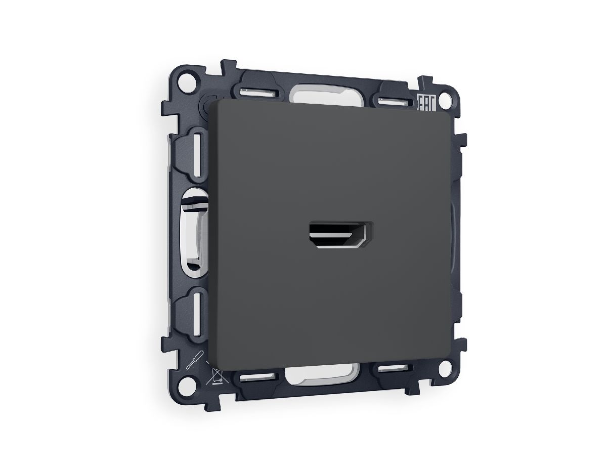 Комплект механизма розетки HDMI 2.0 40V/500mA 2.0GHz 5-18Gbit/s Ambrella Volt Alfa MA914010