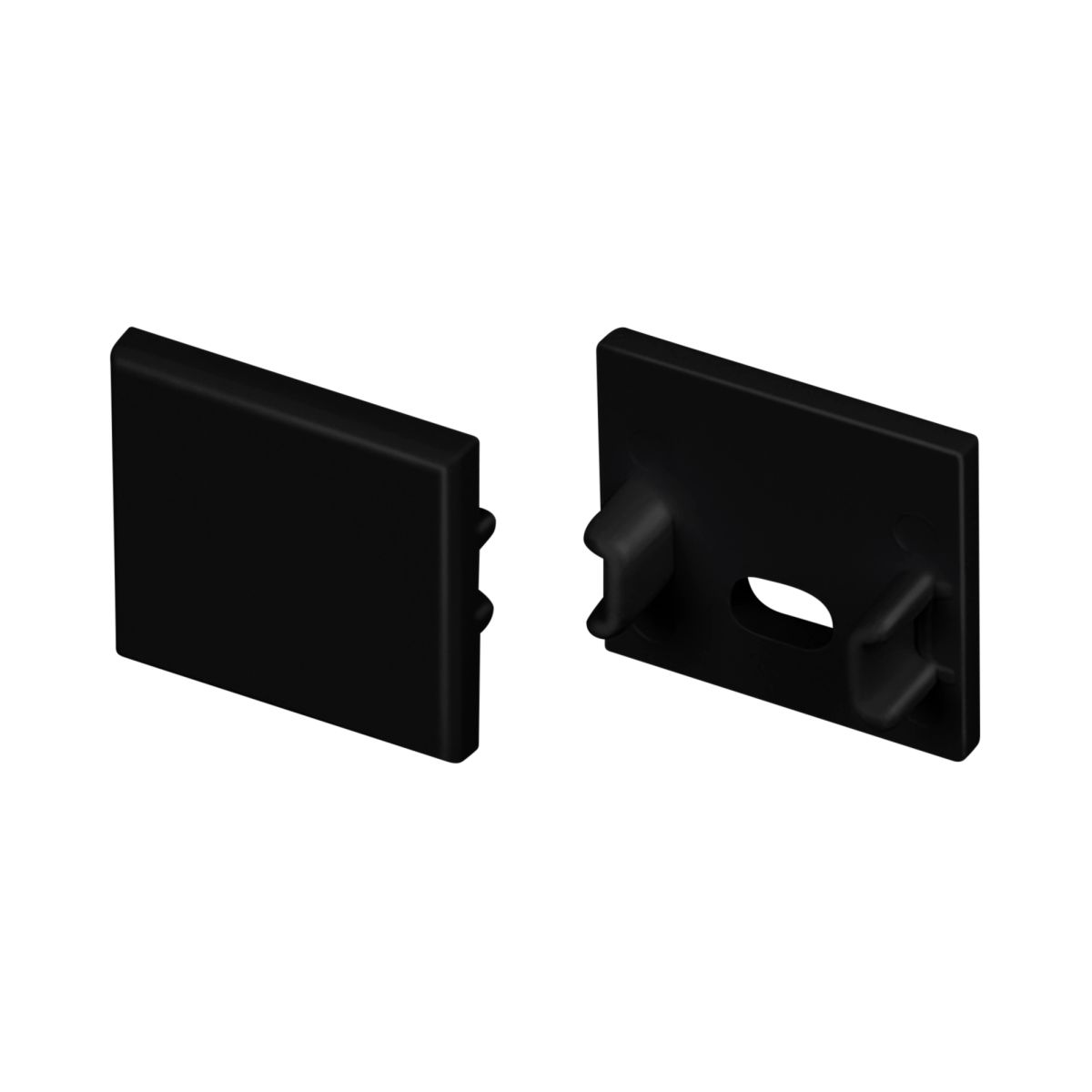Комплект заглушек Arlight FANTOM-BENT-W16 BLACK (Пластик) 064566