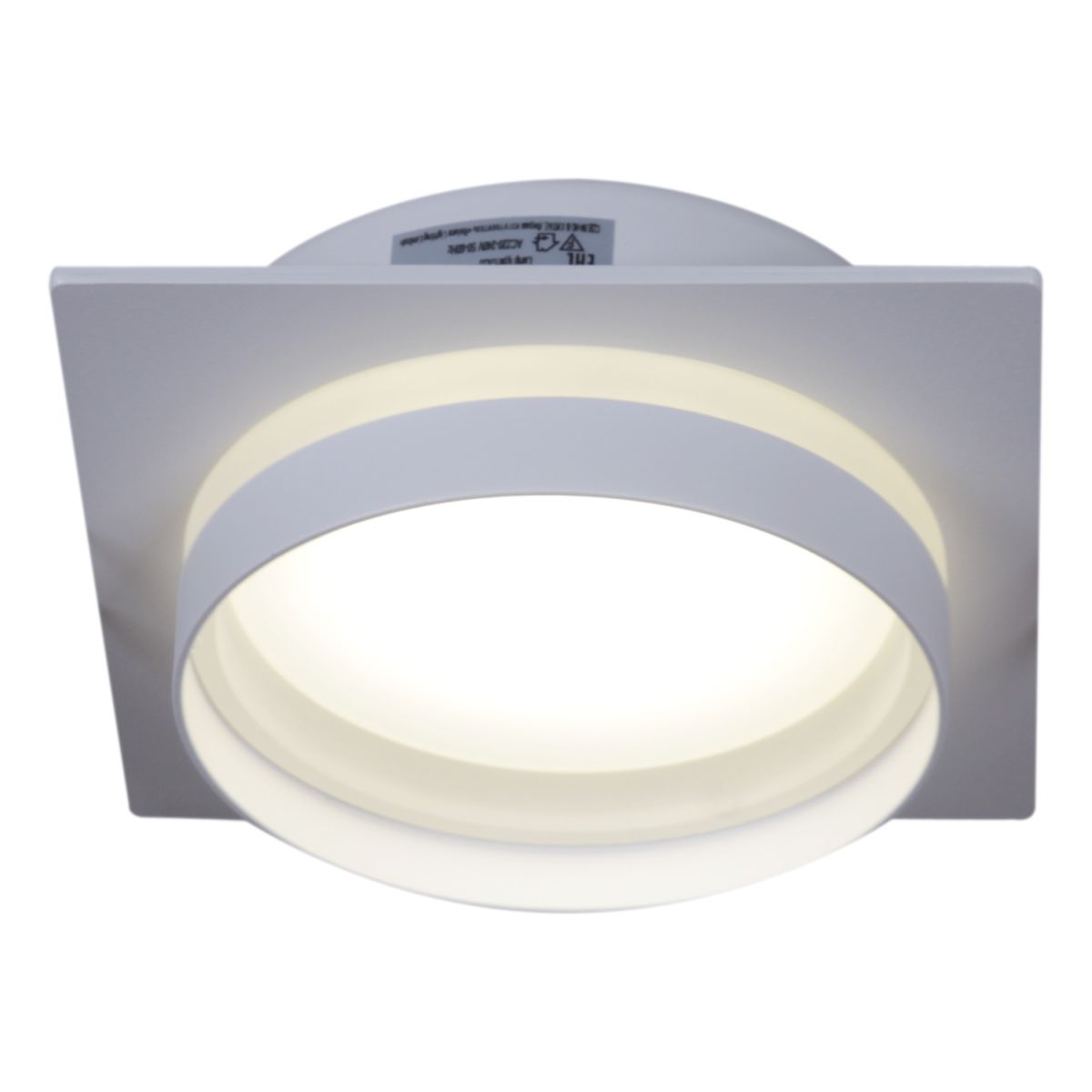 Встраиваемый светильник Reluce 53025-9.0-001LD GX53 WT