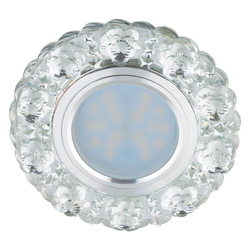 Встраиваемый светильник Fametto Luciole DLS-L129 GU5.3 Chrome/Clear Встраиваемый светильник Fametto Luciole DLS-L129 GU5.3 Chrome/Clear