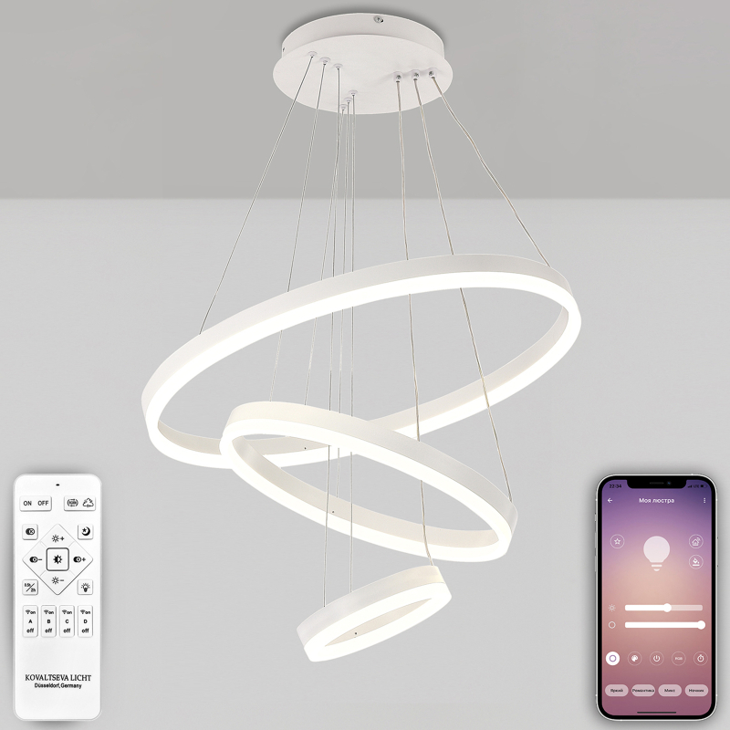 Подвесная люстра Natali Kovaltseva Oreol LED LAMPS 81277 Подвесная люстра Natali Kovaltseva Oreol LED LAMPS 81277