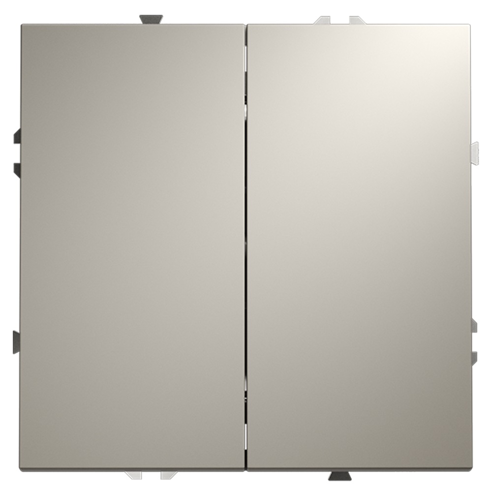 Проходной переключатель двухклавишный Voltum S70 VLS020303