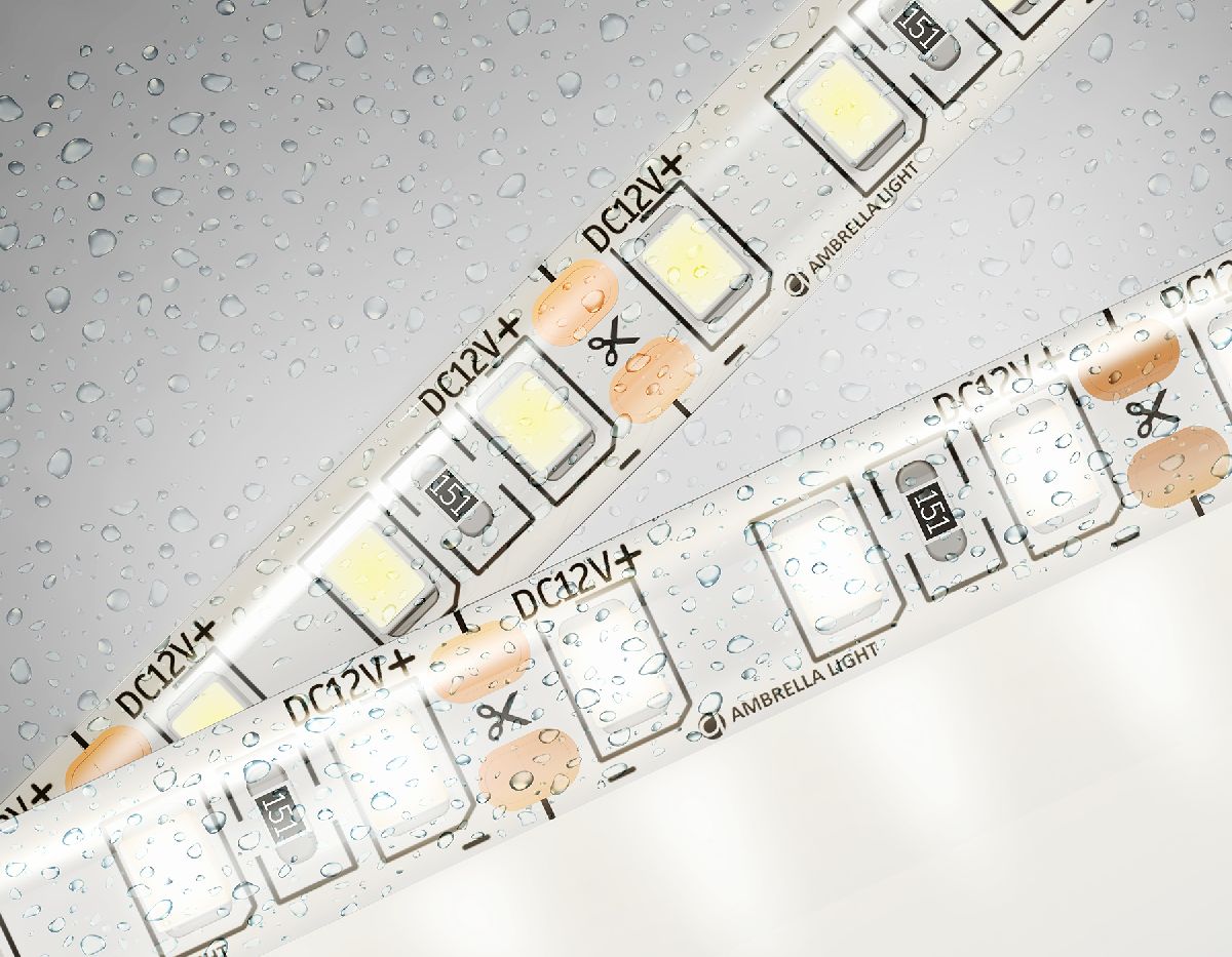 Светодиодная лента Ambrella Light LED Strip 12В 2835 9,6Вт/м 4500K 5м IP65 GS1202 Светодиодная лента Ambrella Light LED Strip 12В 2835 9,6Вт/м 4500K 5м IP65 GS1202