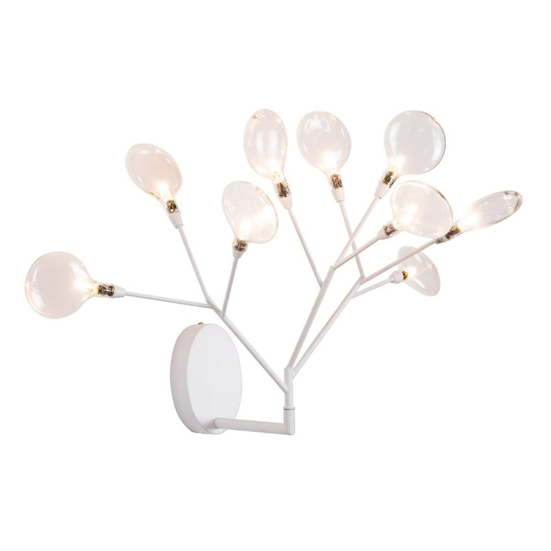 Бра Crystal Lux Evita AP9 White/Transparent Бра Crystal Lux Evita AP9 White/Transparent