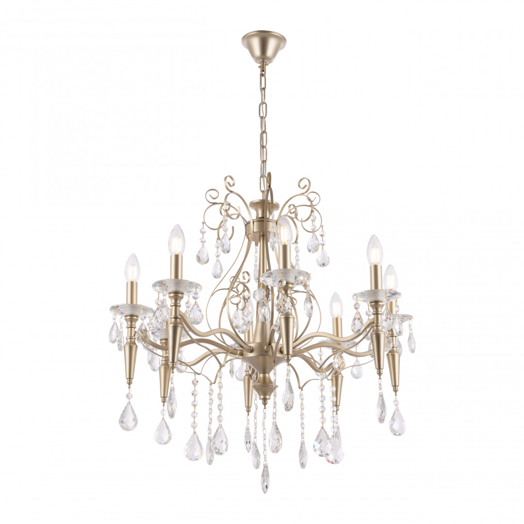 Подвесная люстра Arte Milano 347710/8 CG Подвесная люстра Arte Milano 347710/8 CG