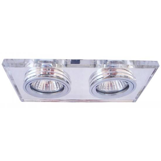 Встраиваемый светильник Arte Lamp Specchio A5956PL-2CC Встраиваемый светильник Arte Lamp Specchio A5956PL-2CC