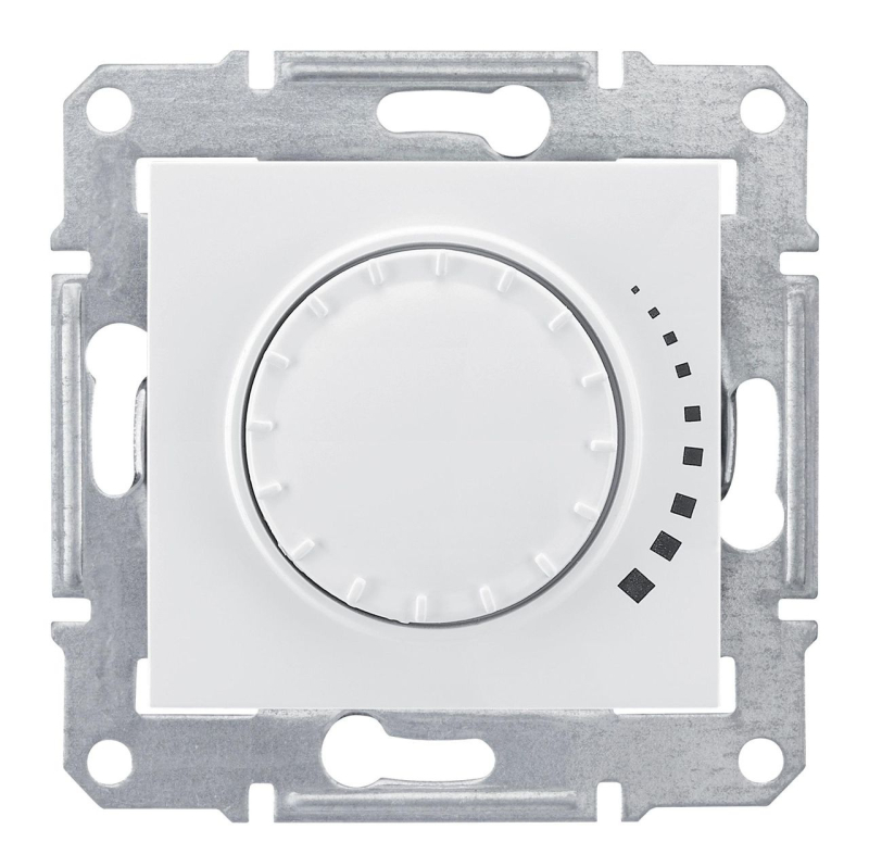 Диммер поворотный емкостный Schneider Electric Sedna 25-325W SDN2200621 Диммер поворотный емкостный Schneider Electric Sedna 25-325W SDN2200621