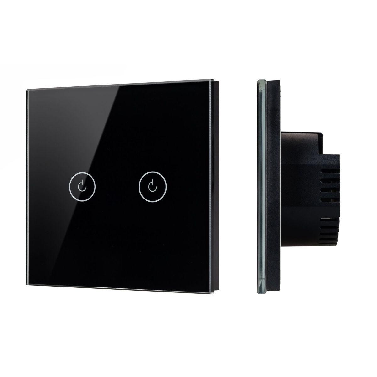 Выключатель сенсорный Arlight SWT-OMALI-S02-ZB-BK (250V, 10A, Zigbee) 050040