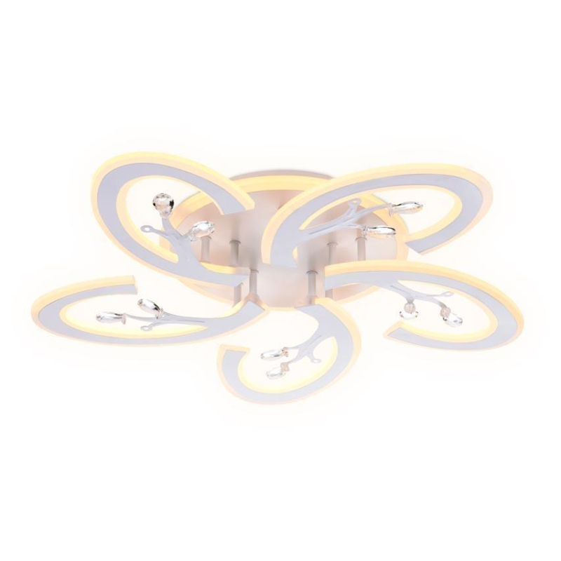 Потолочная светодиодная люстра Ambrella Light Acrylica Original FA512 Потолочная светодиодная люстра Ambrella Light Acrylica Original FA512