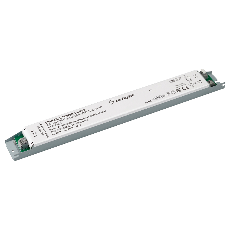 Блок питания Arlight ARV-SP-24150-Linear-PFC-DALI2-PD (24V, 6.25A, 150W) 025597(1) Блок питания Arlight ARV-SP-24150-Linear-PFC-DALI2-PD (24V, 6.25A, 150W) 025597(1)